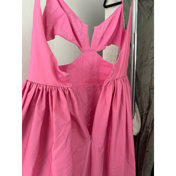 SAU LEE Nova Gown in Pink Chartreuse Ombre - Picture 11 of 11